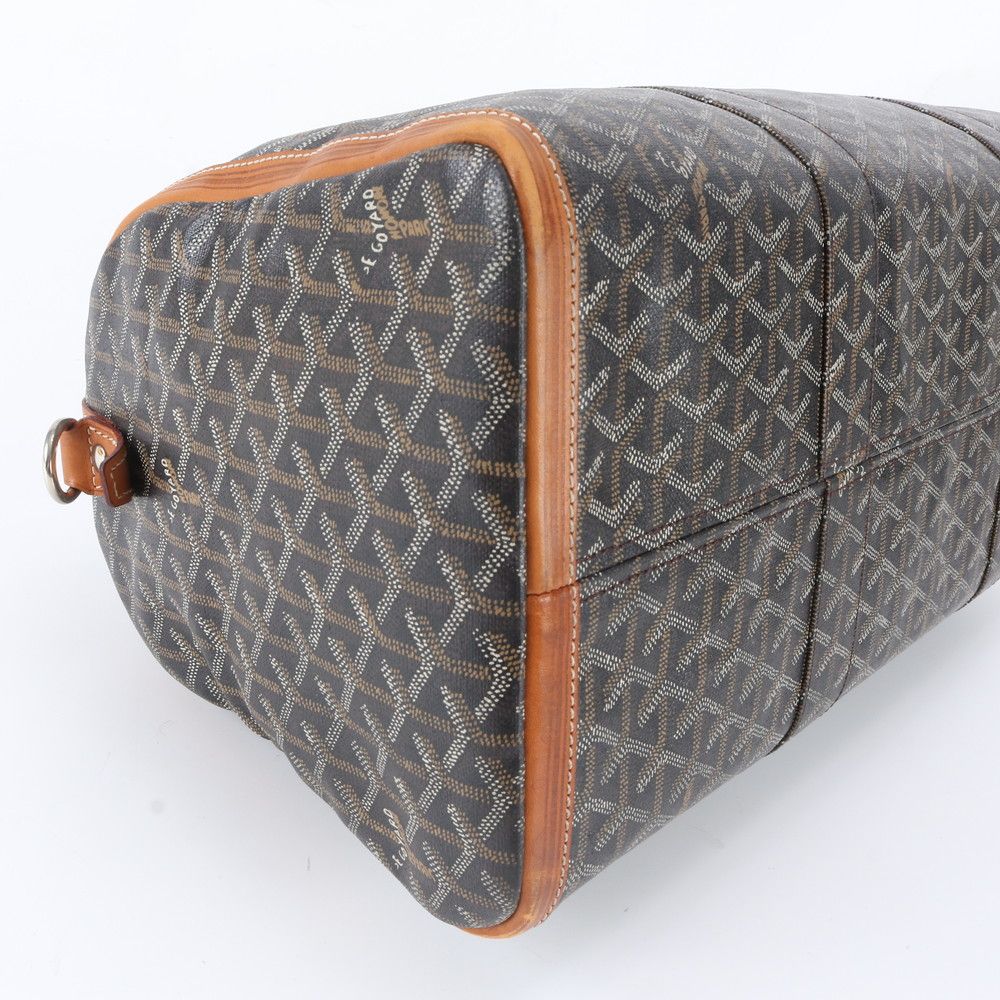 Goyard Croisjour 45 Leather Boston Bag Tote Carrie — view 6
