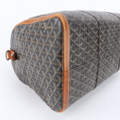 Goyard Croisjour 45 Leather Boston Bag Tote Carrie — view 6