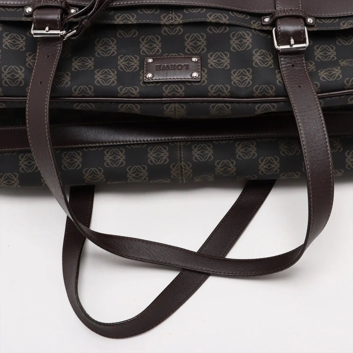 Loewe Repeat Anagram Leather 2-Way Boston Bag Crossbody — view 5