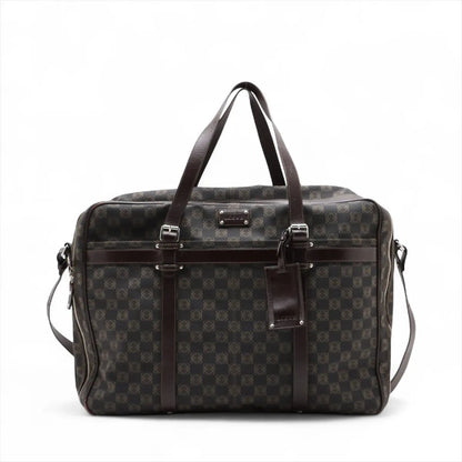 Loewe Repeat Anagram Leather 2-Way Boston Bag Crossbody