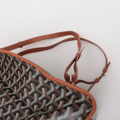 Goyard Saint Leger Backpack Leather Shoulder Bag Business — view 6