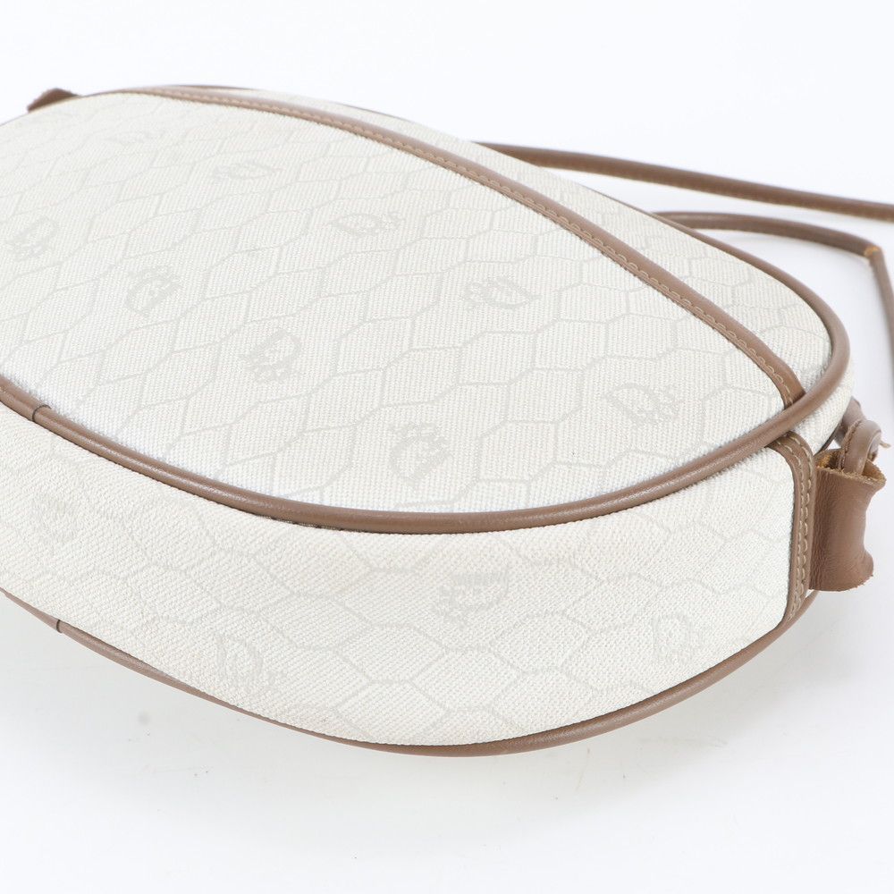 Dior Honeycomb Leather Shoulder Bag Crossbody Hand — view 4