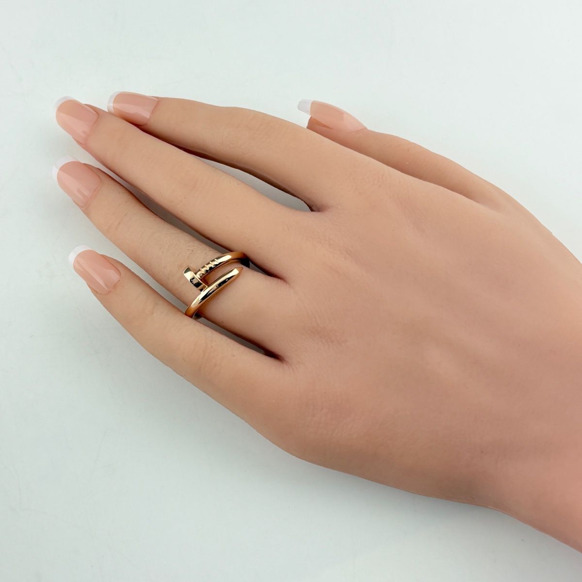 Cartier Juste un Clou Pink Gold Ring — view 4