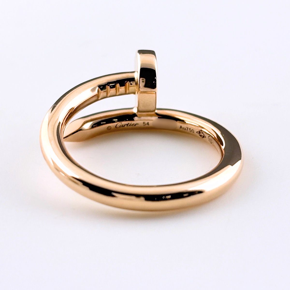 Cartier Juste un Clou Pink Gold Ring — view 3