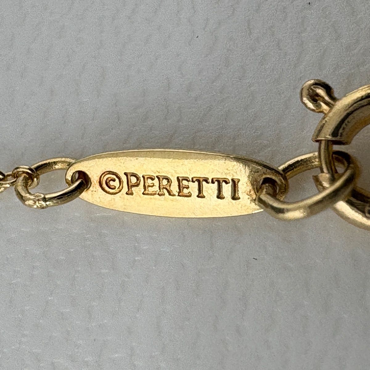 Tiffany & Co Cross Motif Yellow Gold Pendant Elsa Peretti Necklace — view 6