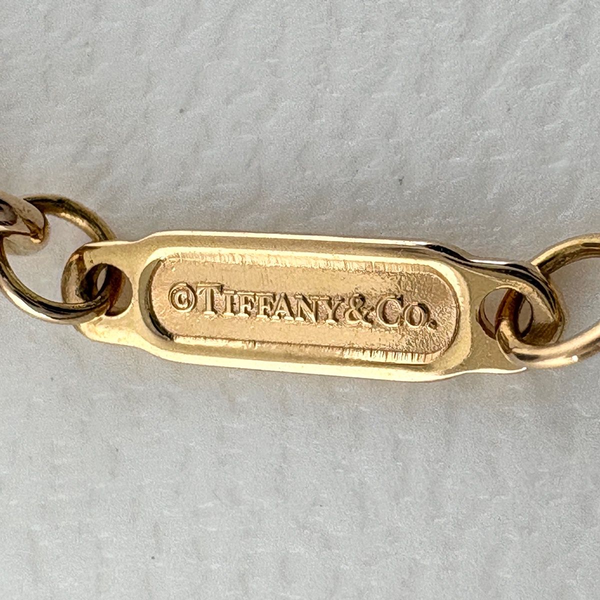 Tiffany & Co T Smile Mini Pink Gold Pendant — view 6