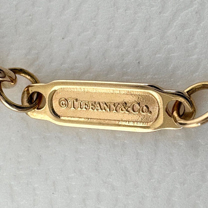 Tiffany & Co T Smile Mini Pink Gold Pendant — view 6