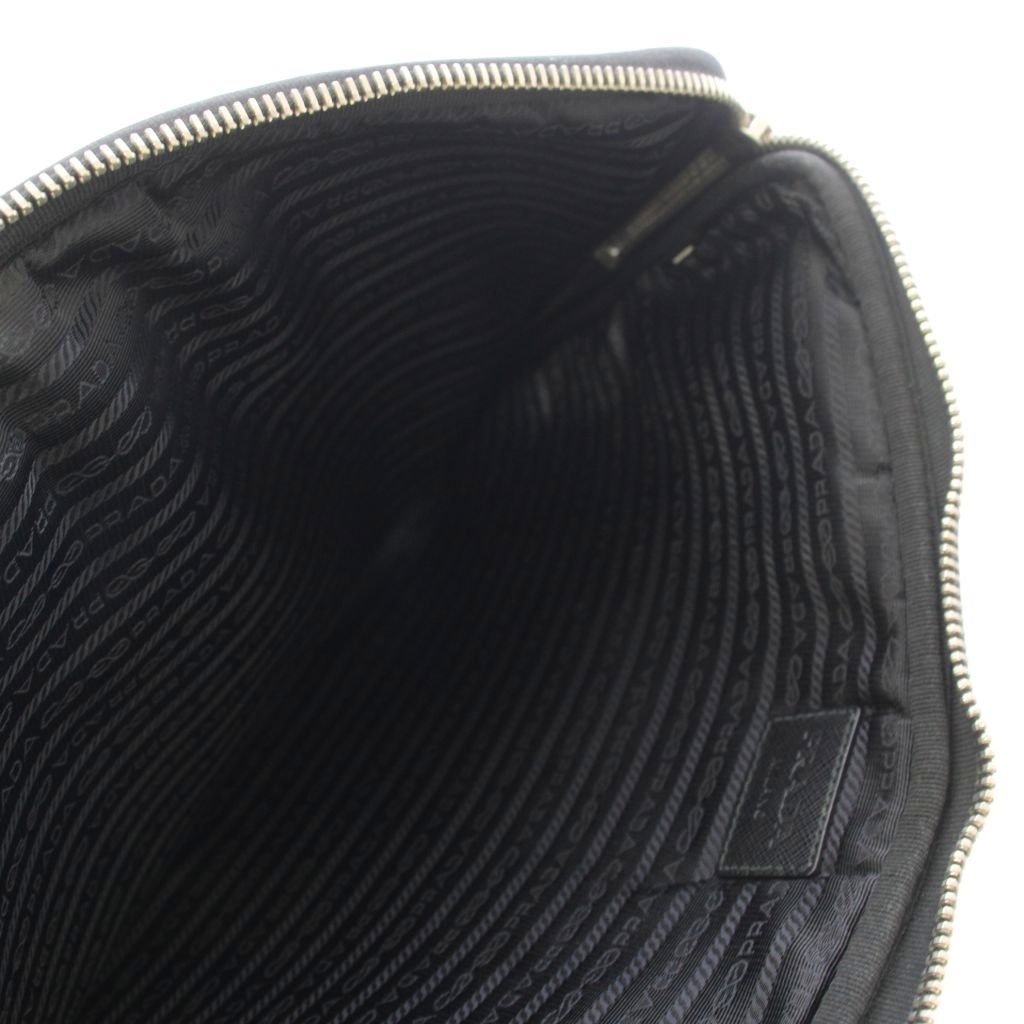 Prada Nylon Laptop Case Clutch PC Black TK — view 4