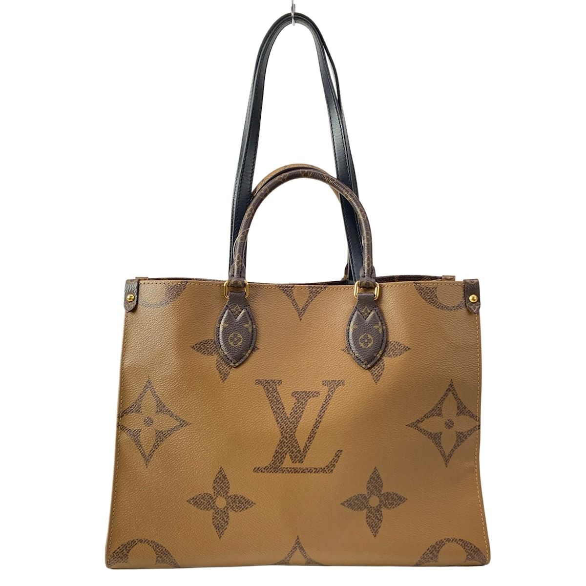 Louis Vuitton Tote Bag Monogram Reverse On The Go MM — view 3