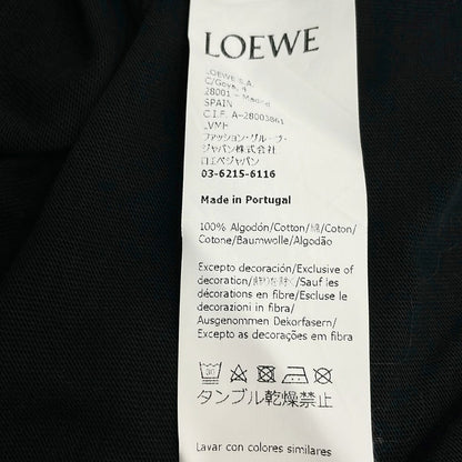 Loewe Short Sleeve T-Shirt Black Crew Neck Anagram M — view 4