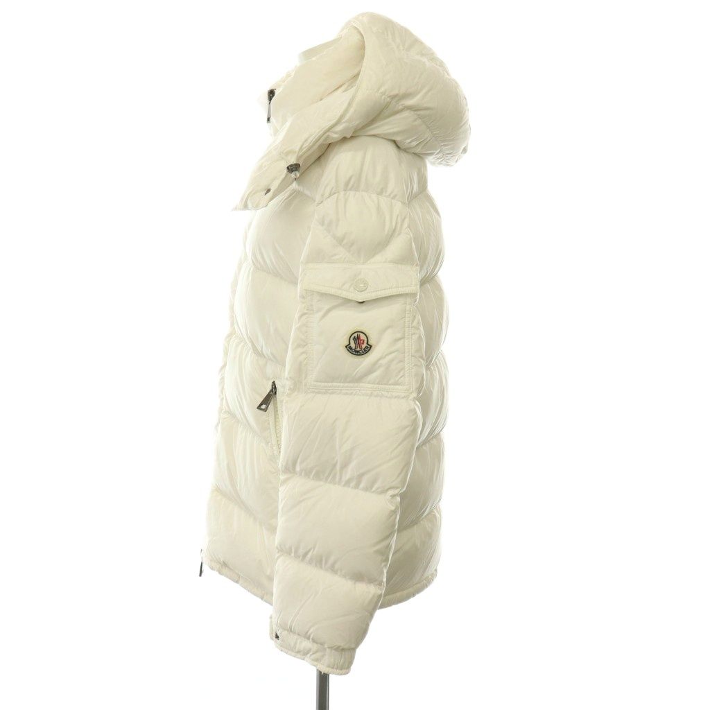 Moncler Maire Down Jacket Outer Nylon White 2 — view 3