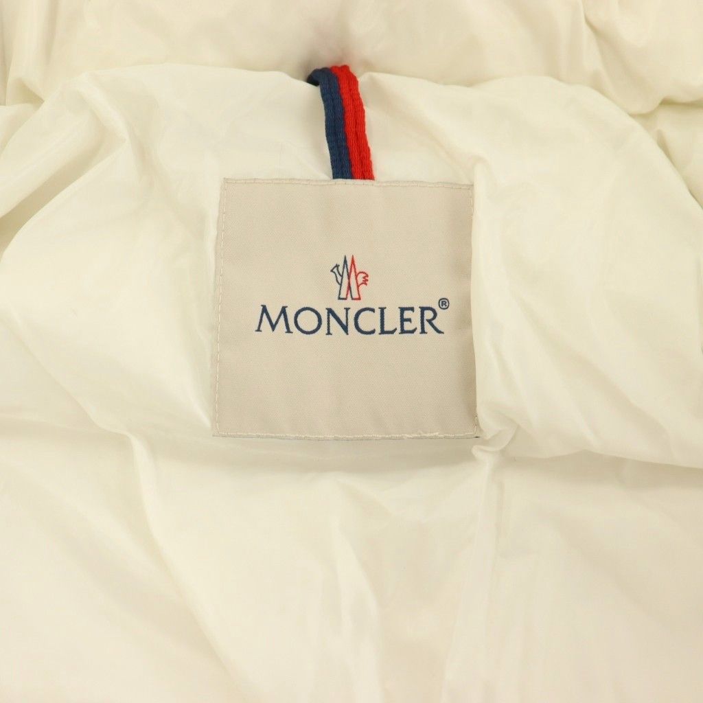 Moncler Maire Down Jacket Outer Nylon White 2 — view 7