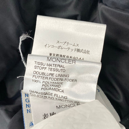 Moncler Down Jacket XS Black Long Sleeve Zip Up Winter 0 — view 7