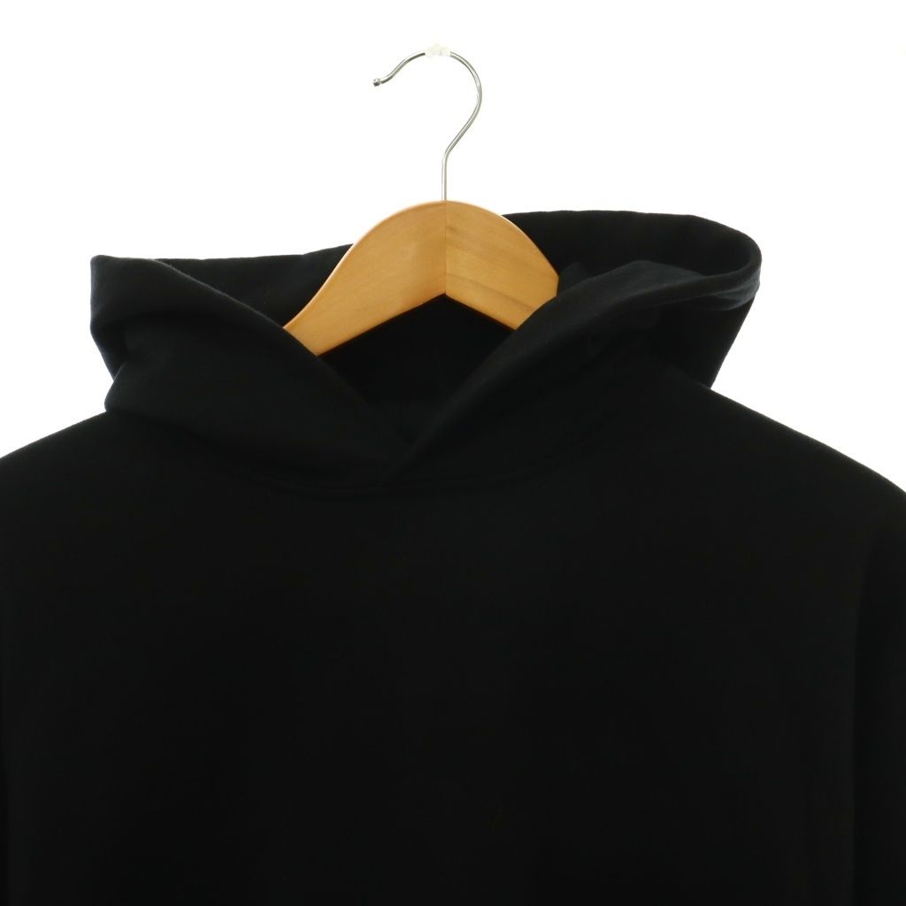 Balenciaga Logo Tag Design Hoodie Long Sleeve Black S — view 3