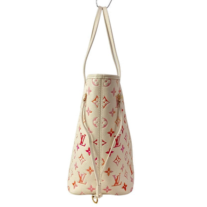 Louis Vuitton Tote Bag Monogram Empreinte Neverfull MM Sunrise Aquarelle Leather — view 2