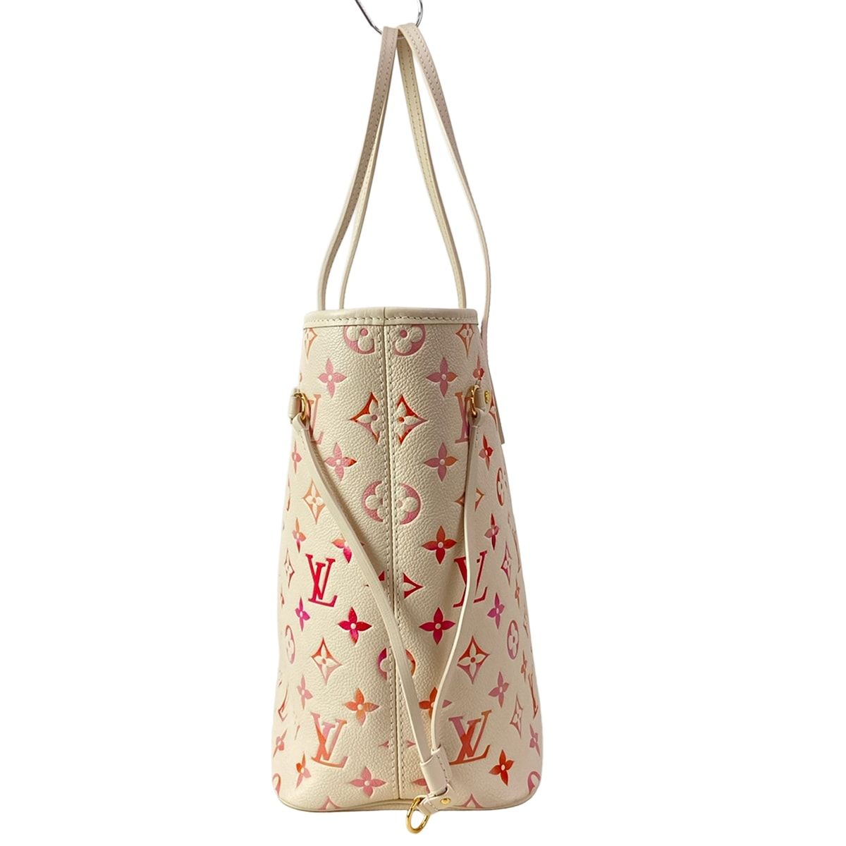 Louis Vuitton Tote Bag Monogram Empreinte Neverfull MM Sunrise Aquarelle Leather — view 4