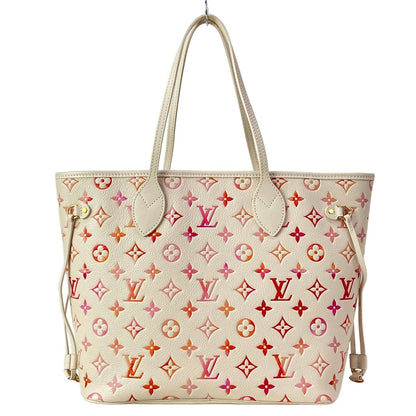 Louis Vuitton Tote Bag Monogram Empreinte Neverfull MM Sunrise Aquarelle Leather — view 3