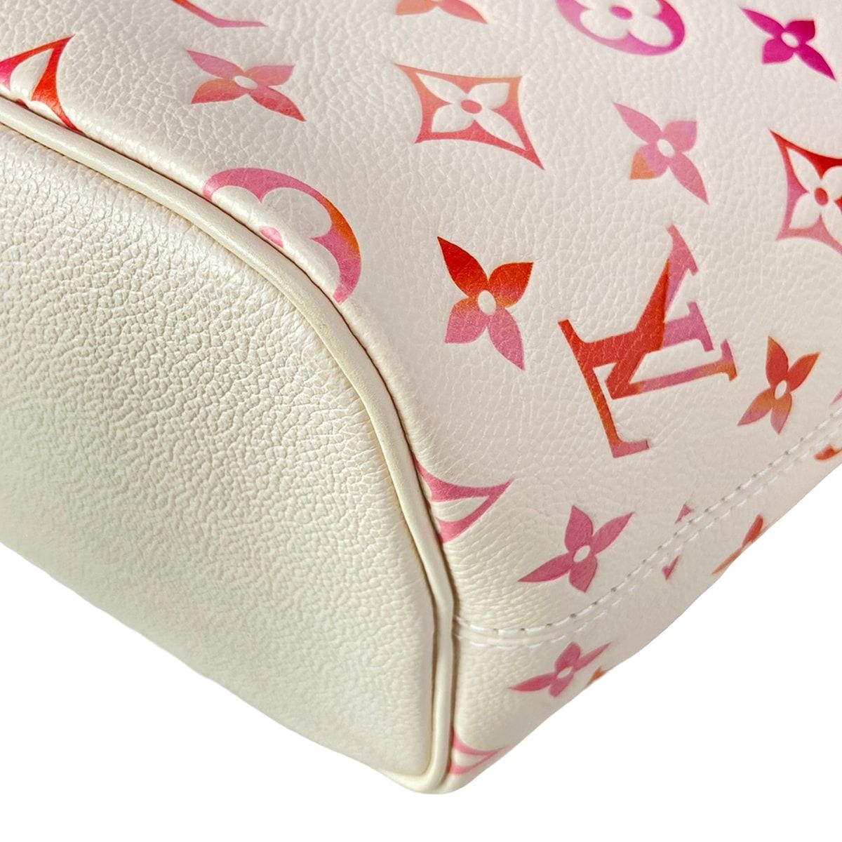Louis Vuitton Tote Bag Monogram Empreinte Neverfull MM Sunrise Aquarelle Leather — view 8