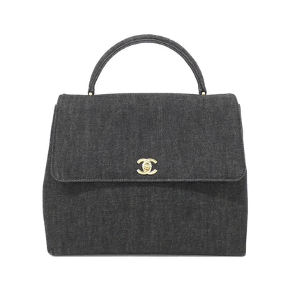 Chanel Vintage Bag Handbag Black