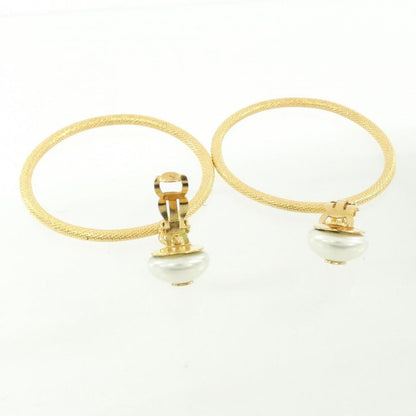 Chanel Vintage Earrings Gold — view 5