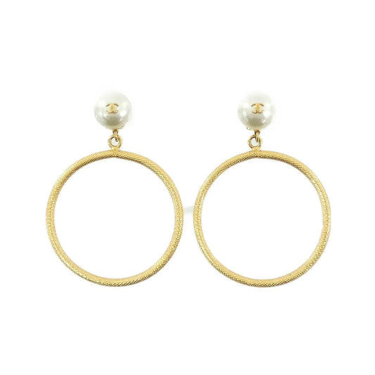 Chanel Vintage Earrings Gold
