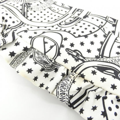 Hermes Eperon D'or Bandana Twilly Frill Scarf — view 4