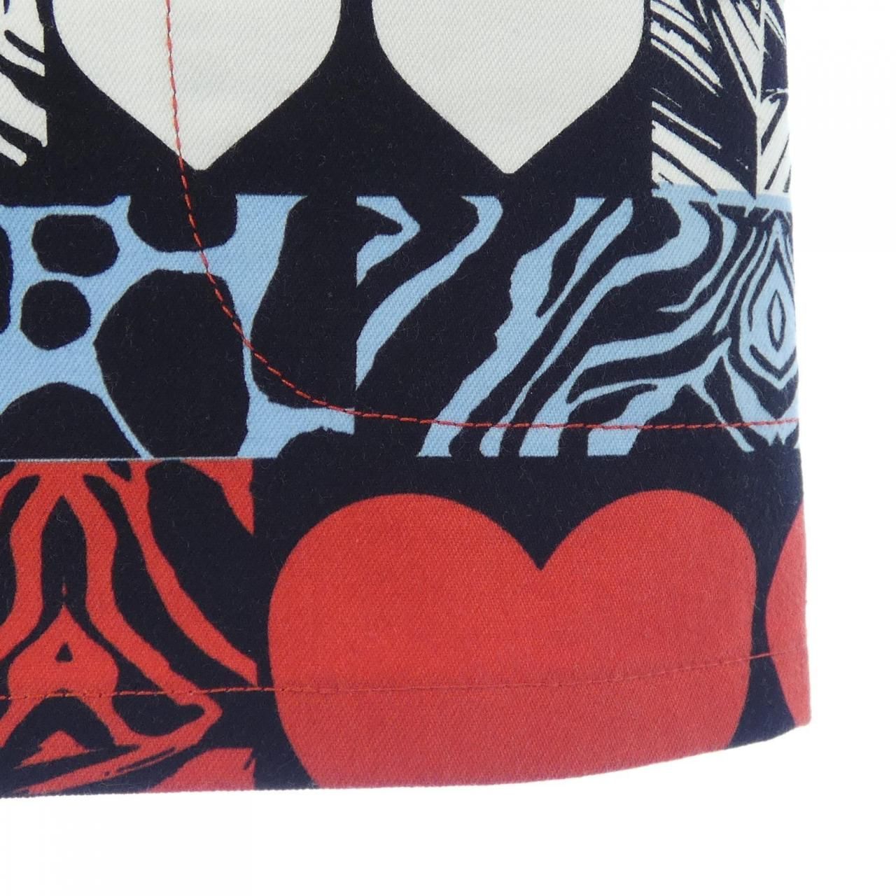 Hermes Wild Skirt Black — view 6
