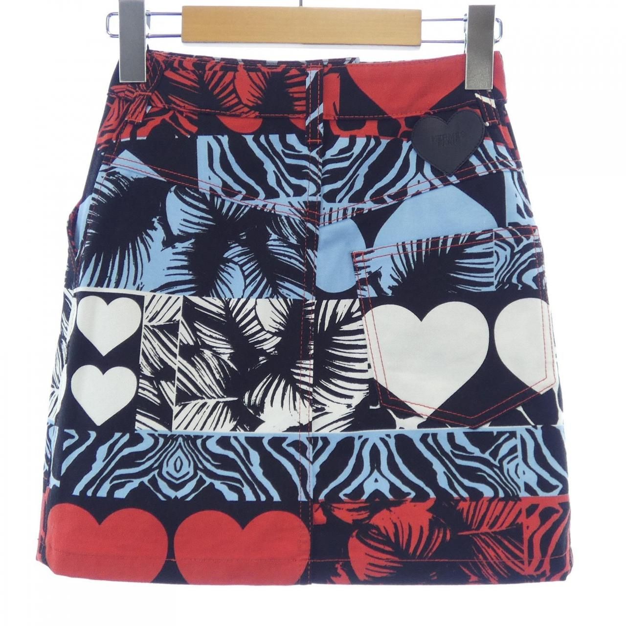 Hermes Wild Skirt Black — view 2