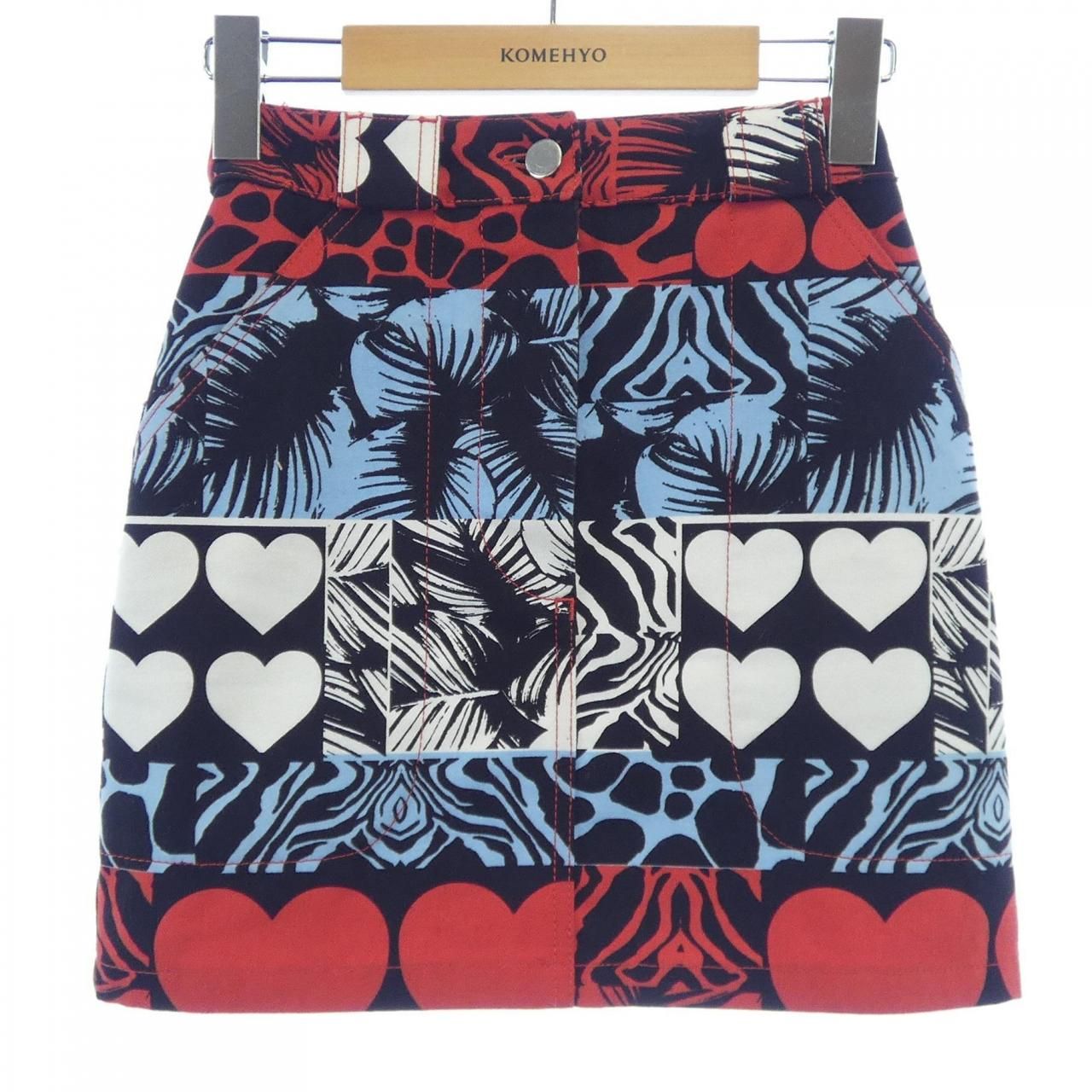 Hermes Wild Skirt Black