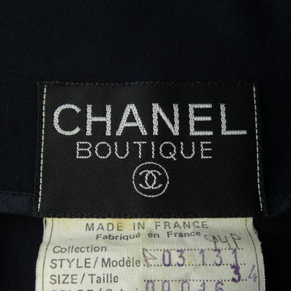 Chanel Vintage Jacket Navy — view 4