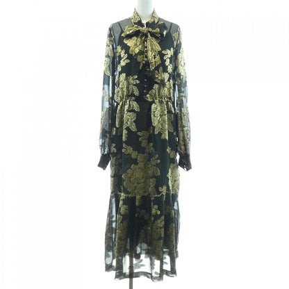 Saint Laurent Dress Green