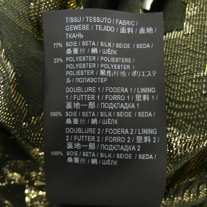 Saint Laurent Dress Green — view 3