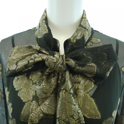 Saint Laurent Dress Green — view 5