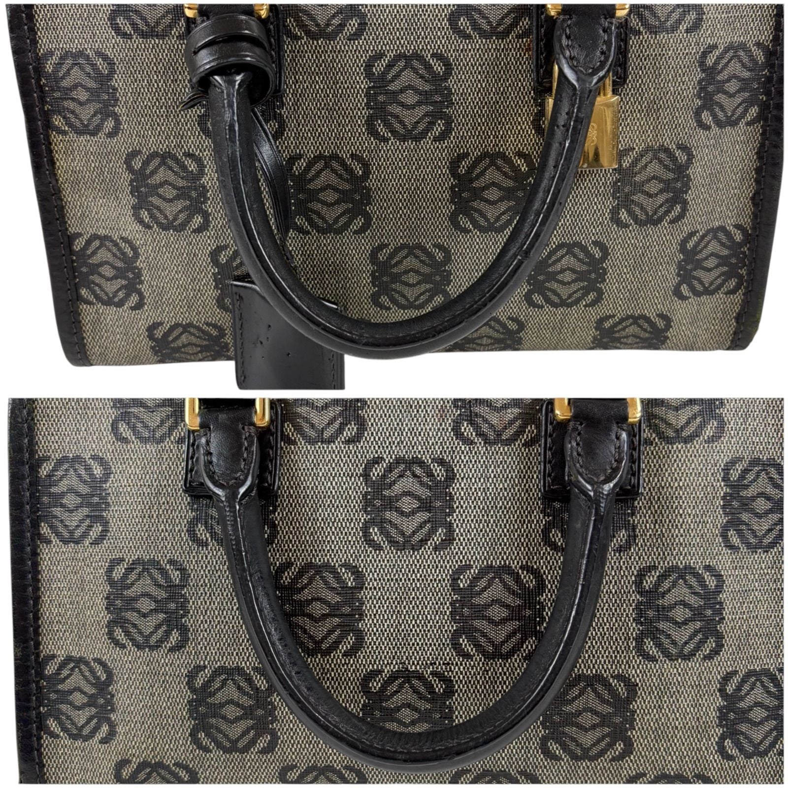 Loewe Repeat Anagram Mini Boston Bag — view 8