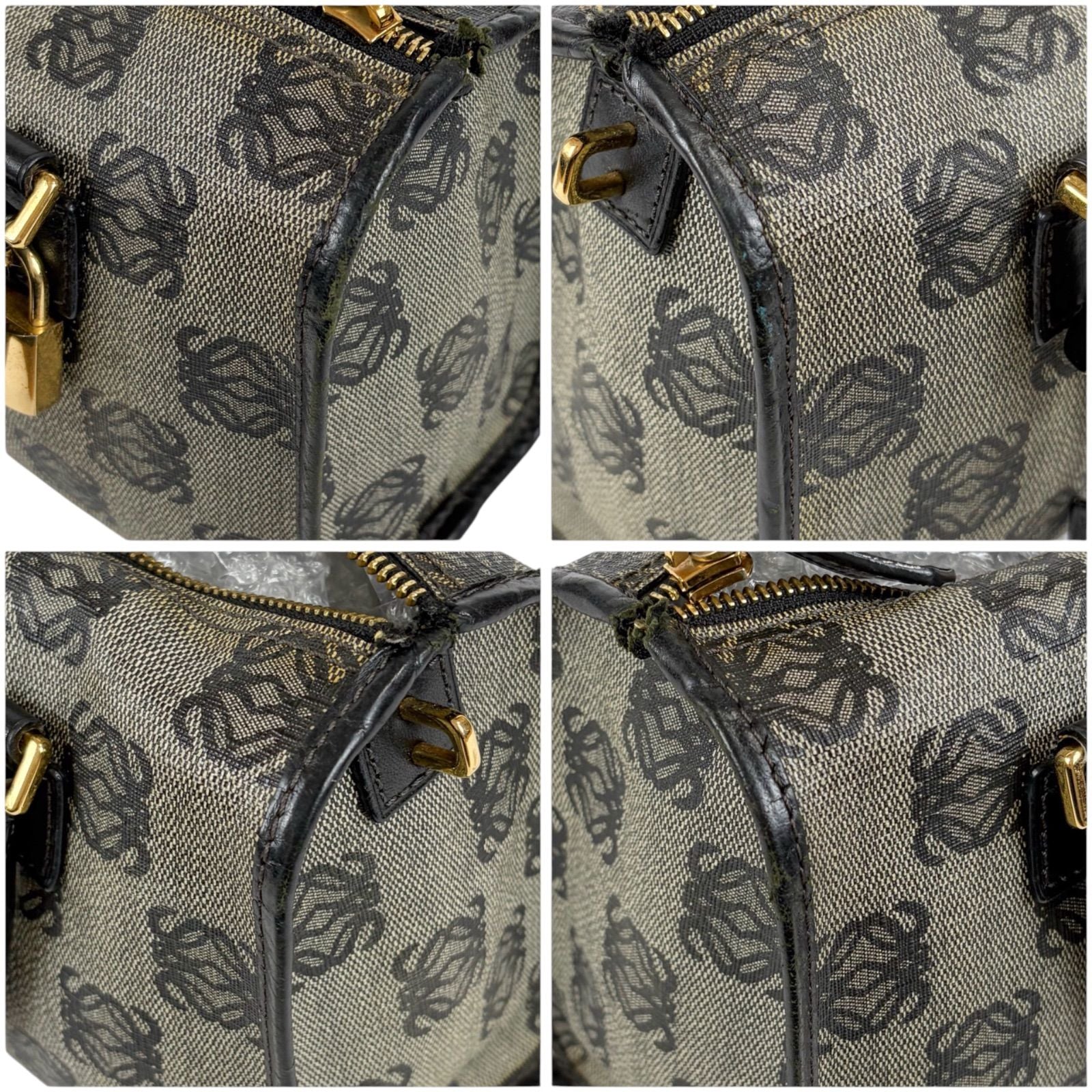 Loewe Repeat Anagram Mini Boston Bag — view 5