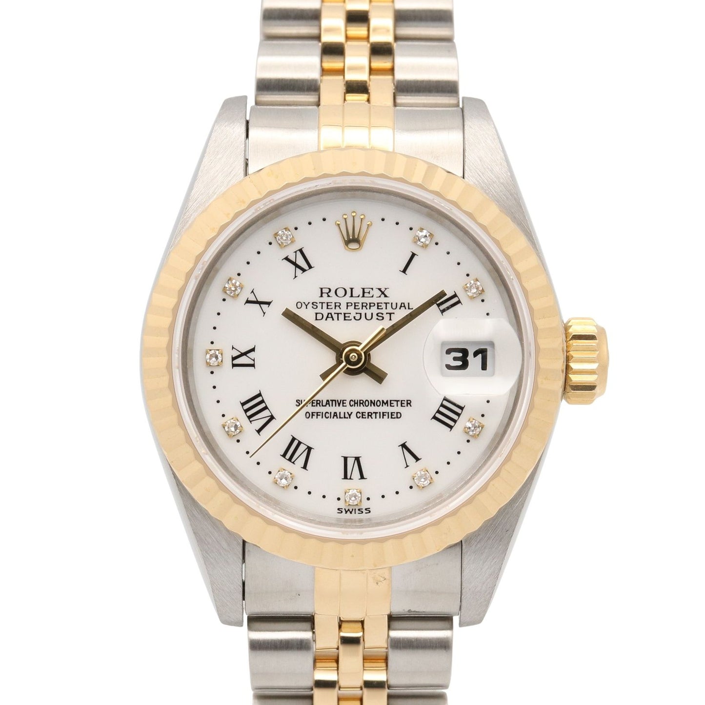 Rolex Watch Datejust 18k Stainless Steel