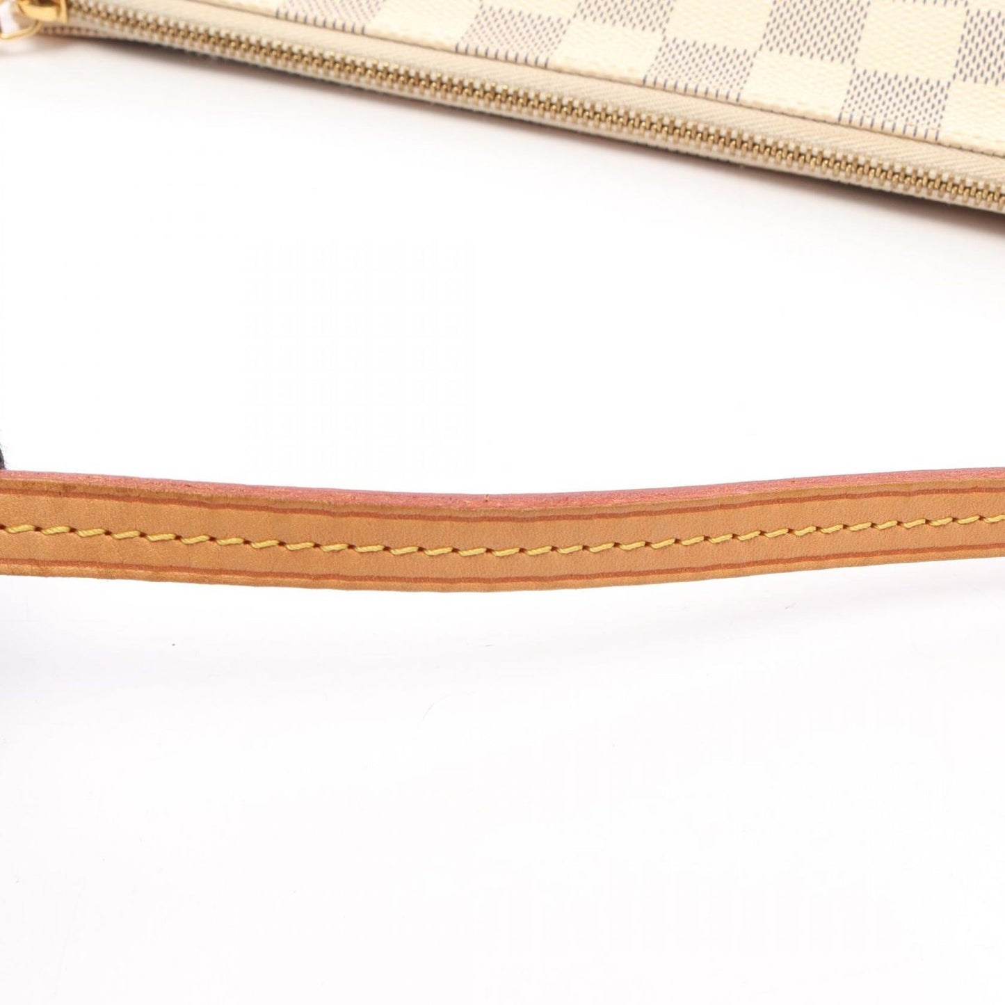Louis Vuitton Handbag Pochette Accessoires Damier Azur Leather — view 8