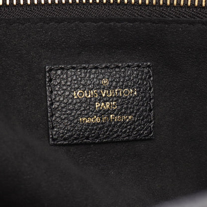Louis Vuitton Tote Bag Neverfull MM Monogram Empreinte Black Beige Leather — view 4