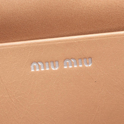 Miu Miu Shoulder Bag Vitello Shine Leather — view 5