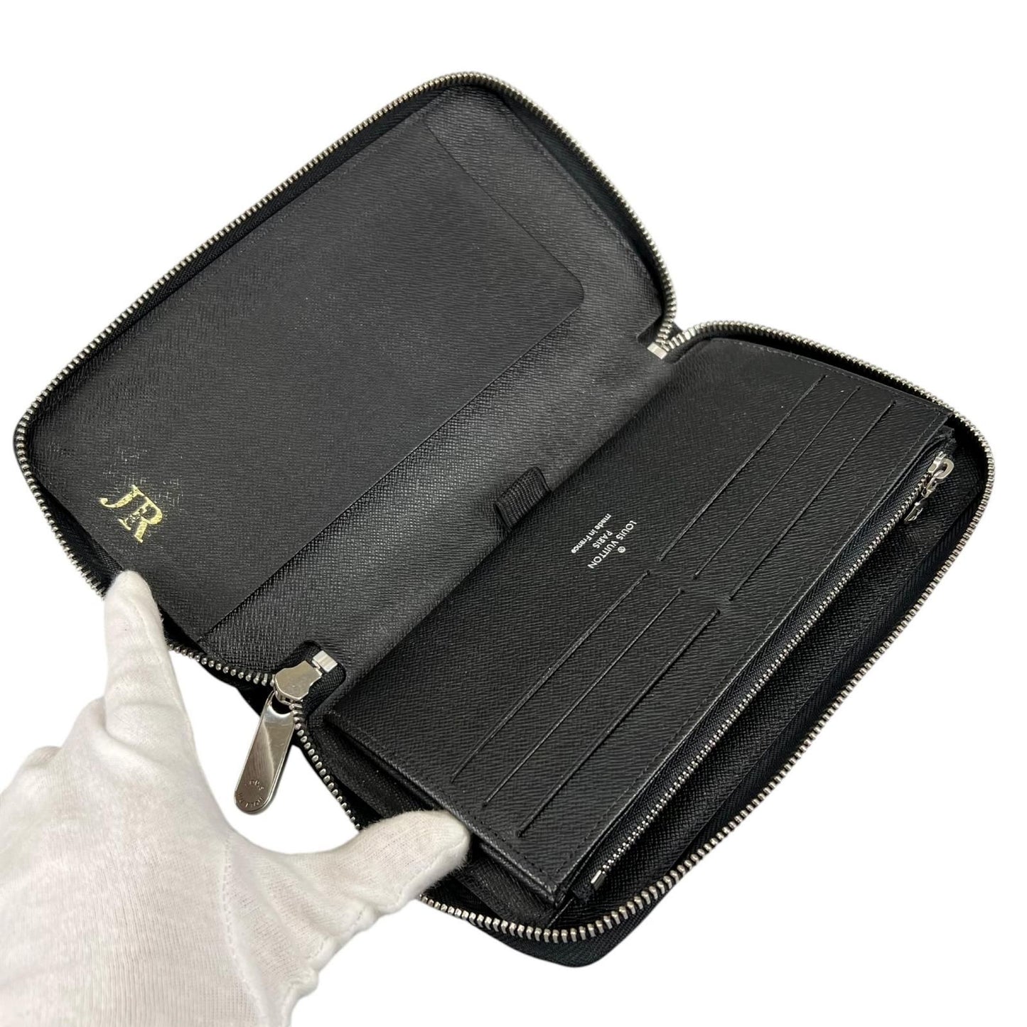Louis Vuitton Zippy Wallet Noir Epi Leather Black — view 5