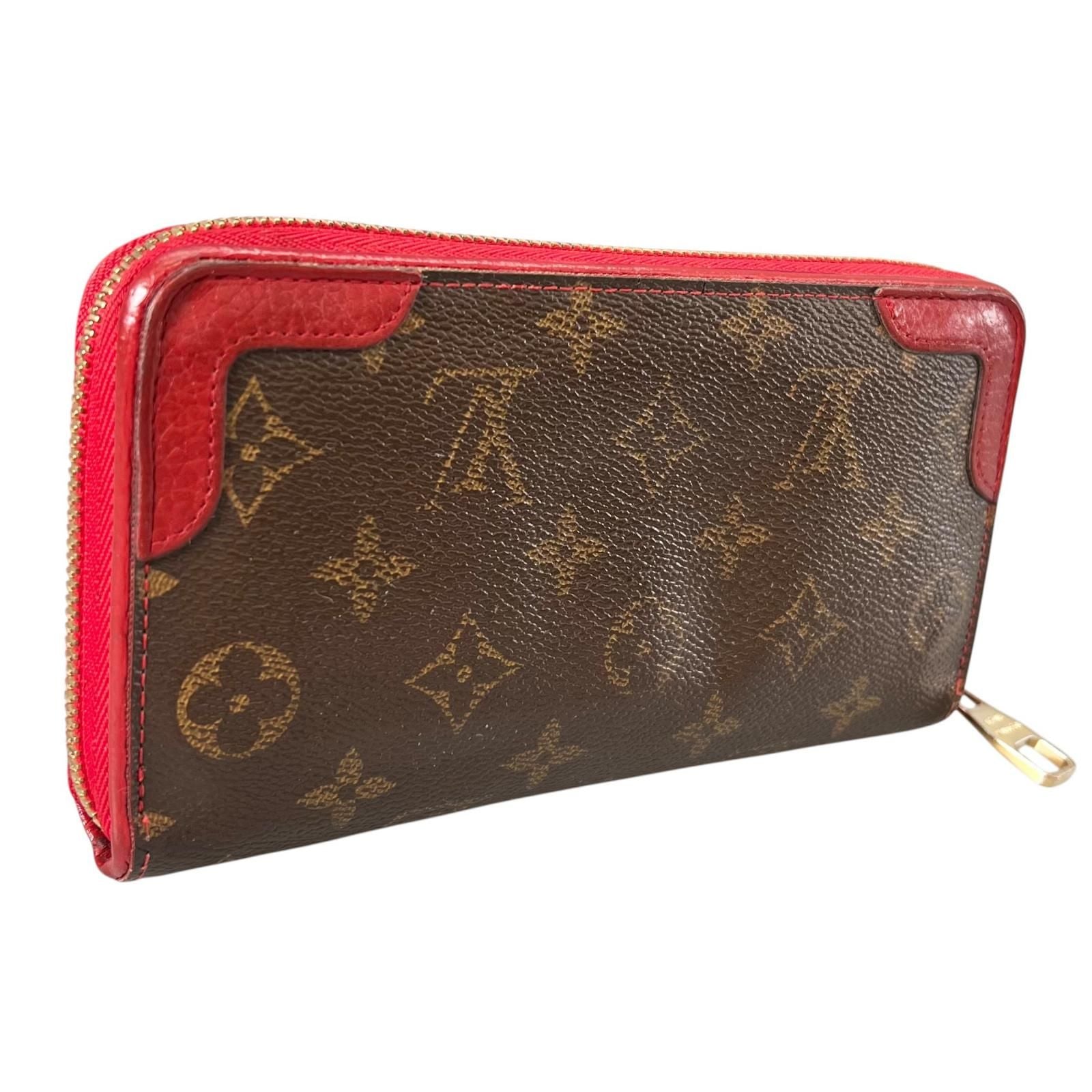 Louis Vuitton Zippy Wallet Retiro Monogram Canvas Brown — view 3