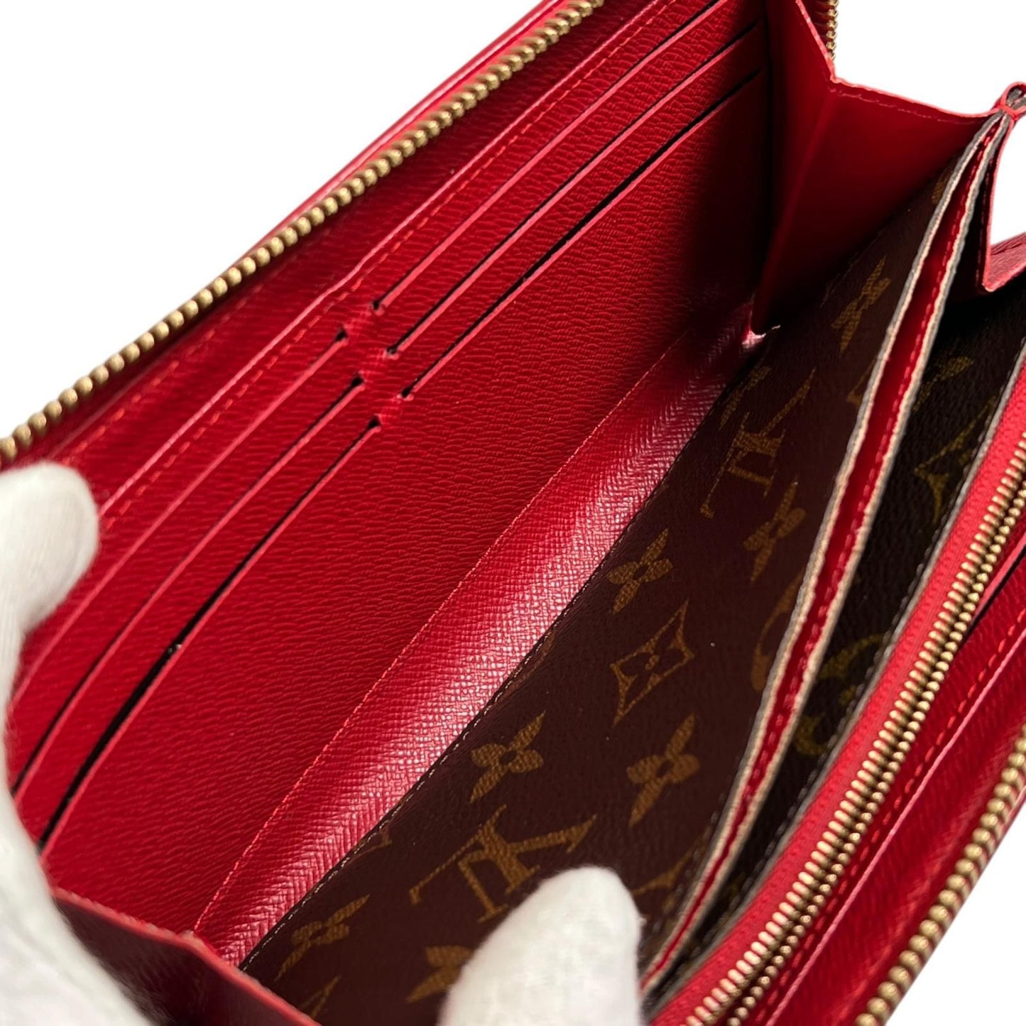 Louis Vuitton Zippy Wallet Retiro Monogram Canvas Brown — view 8