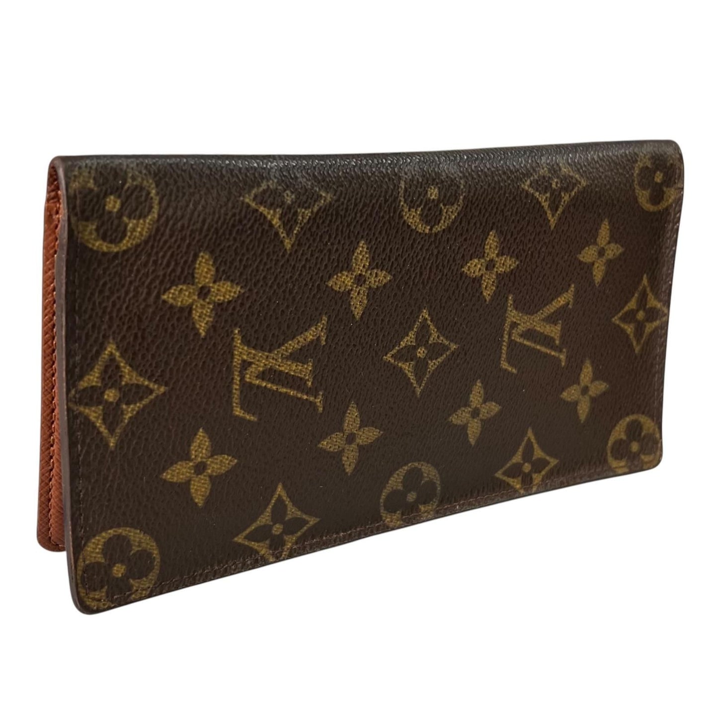 Louis Vuitton Porte-Valeurs Cartes Credit Wallet Monogram Canvas Brown — view 3