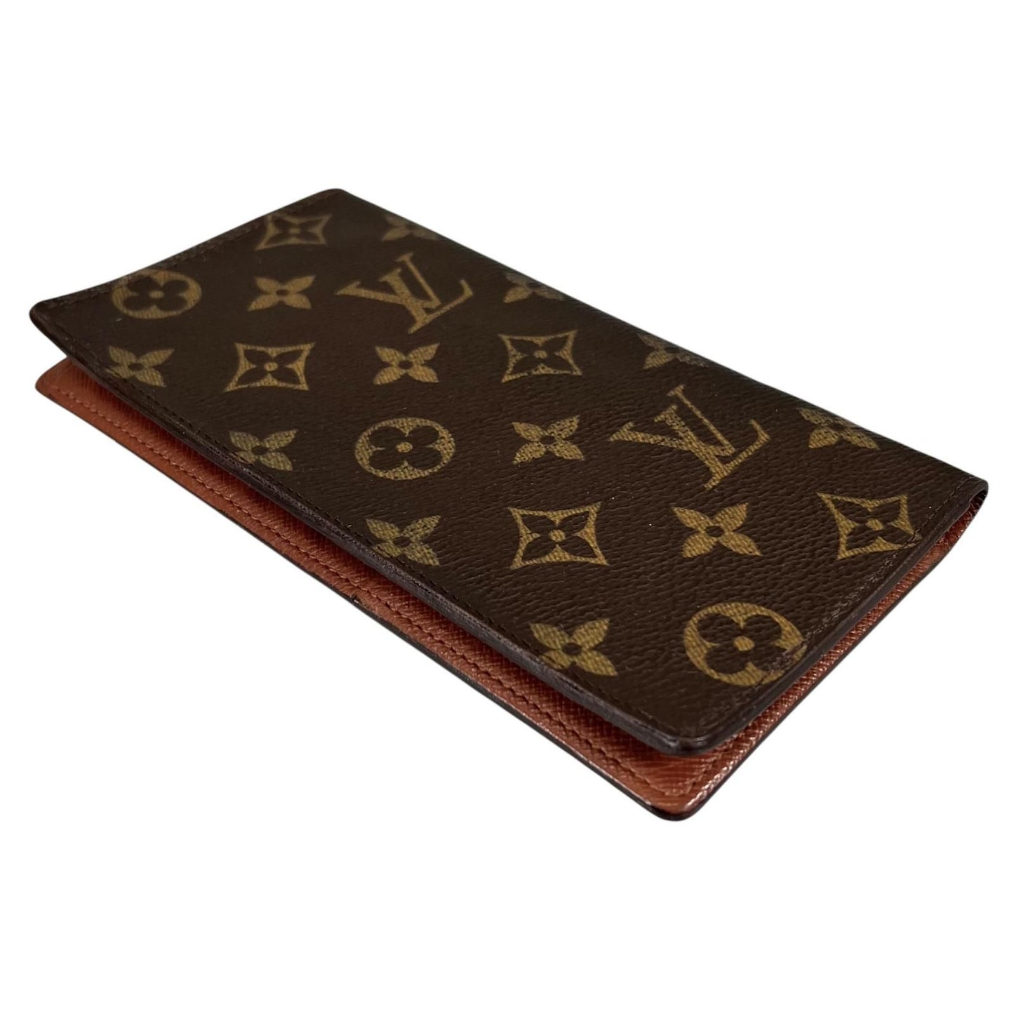Louis Vuitton Porte-Valeurs Cartes Credit Wallet Monogram Canvas Brown — view 4