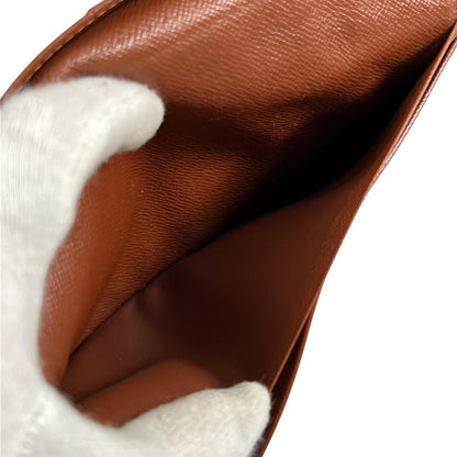 Louis Vuitton Porte-Valeurs Cartes Credit Wallet Monogram Canvas Brown — view 7