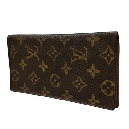 Louis Vuitton Porte-Valeurs Cartes Credit Wallet Monogram Canvas Brown — view 2