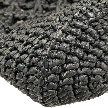 Prada Tote Clochette Black Braided Mini Bag — view 6