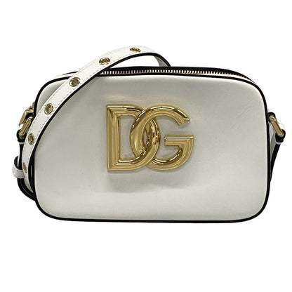 Dolce & Gabbana Shoulder Bag White Leather