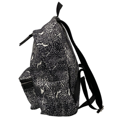 Saint Laurent Paris Backpack Classic Hunter Black White — view 4