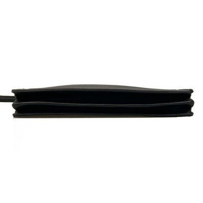 Balenciaga Shoulder Bag Navy Pochette Black Leather — view 5